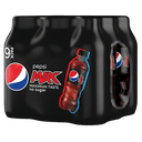 Pepsi Max 6-pak flasker (6x50cl)