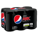 Pepsi Max 6-pak dåser (6x33cl)